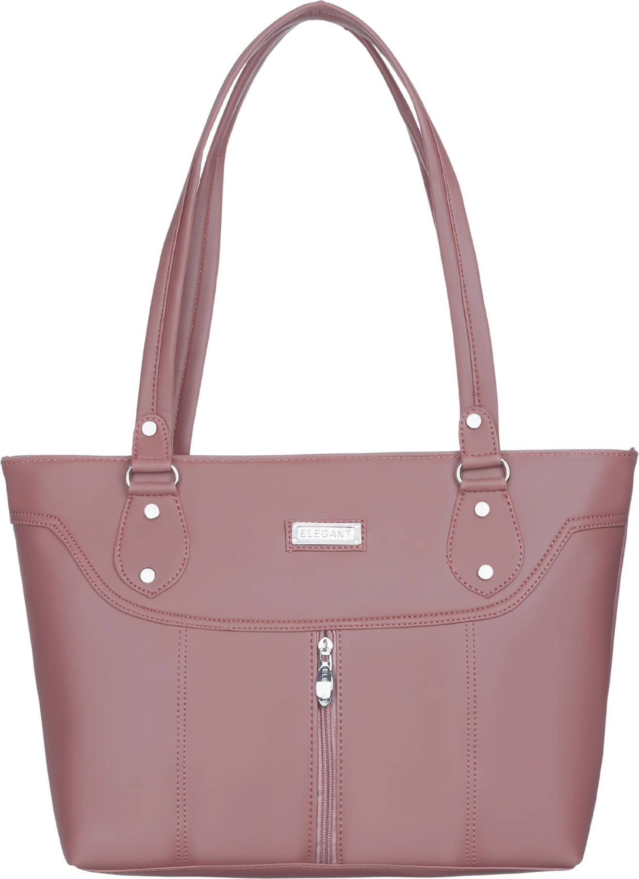     			Elegant Shoulder Bag PU Set of 1 ( Rose Gold )