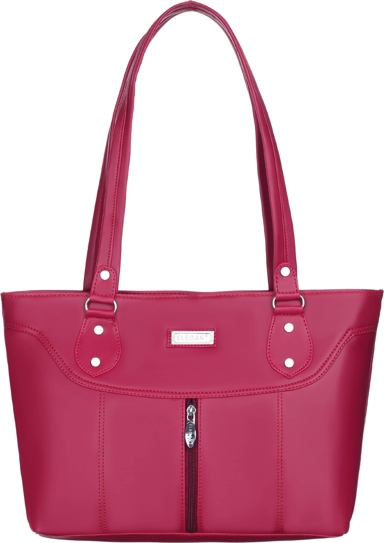     			Elegant Shoulder Bag PU Set of 1 ( Maroon )