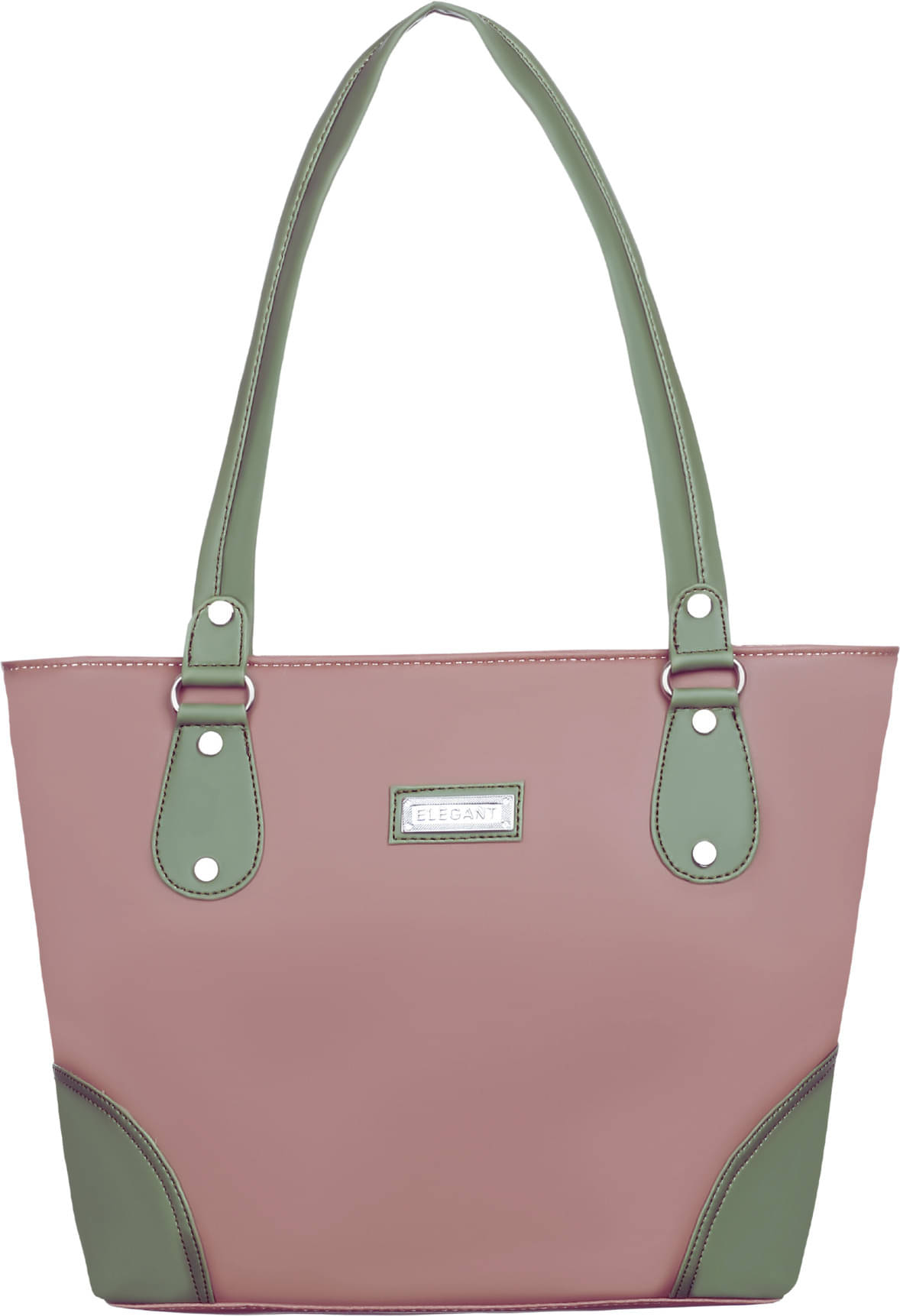     			Elegant Shoulder Bag PU Set of 1 ( Rose Gold )
