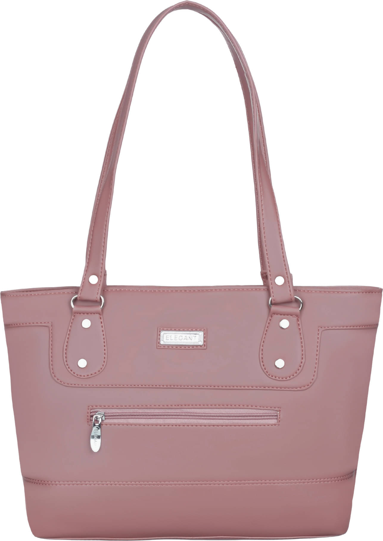     			Elegant Shoulder Bag PU Set of 1 ( Rose Gold )