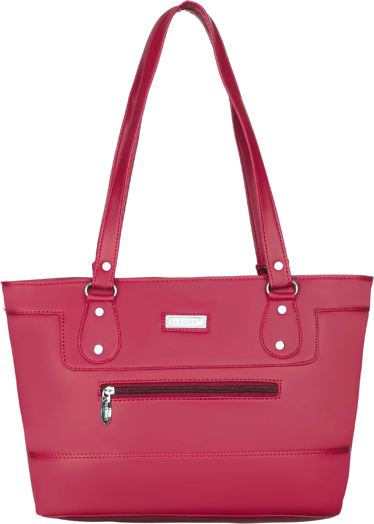     			Elegant Shoulder Bag PU Set of 1 ( Maroon )