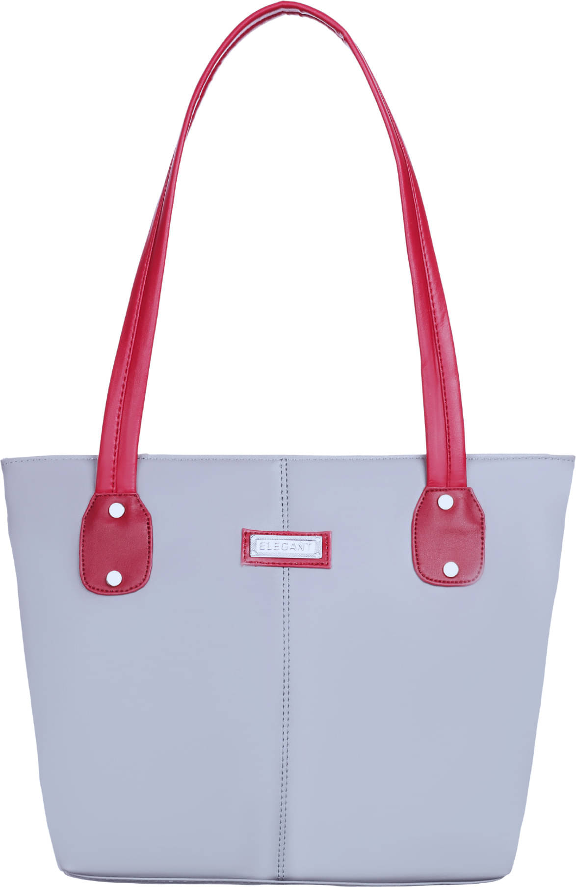     			Elegant Shoulder Bag PU Set of 1 ( Light Grey )