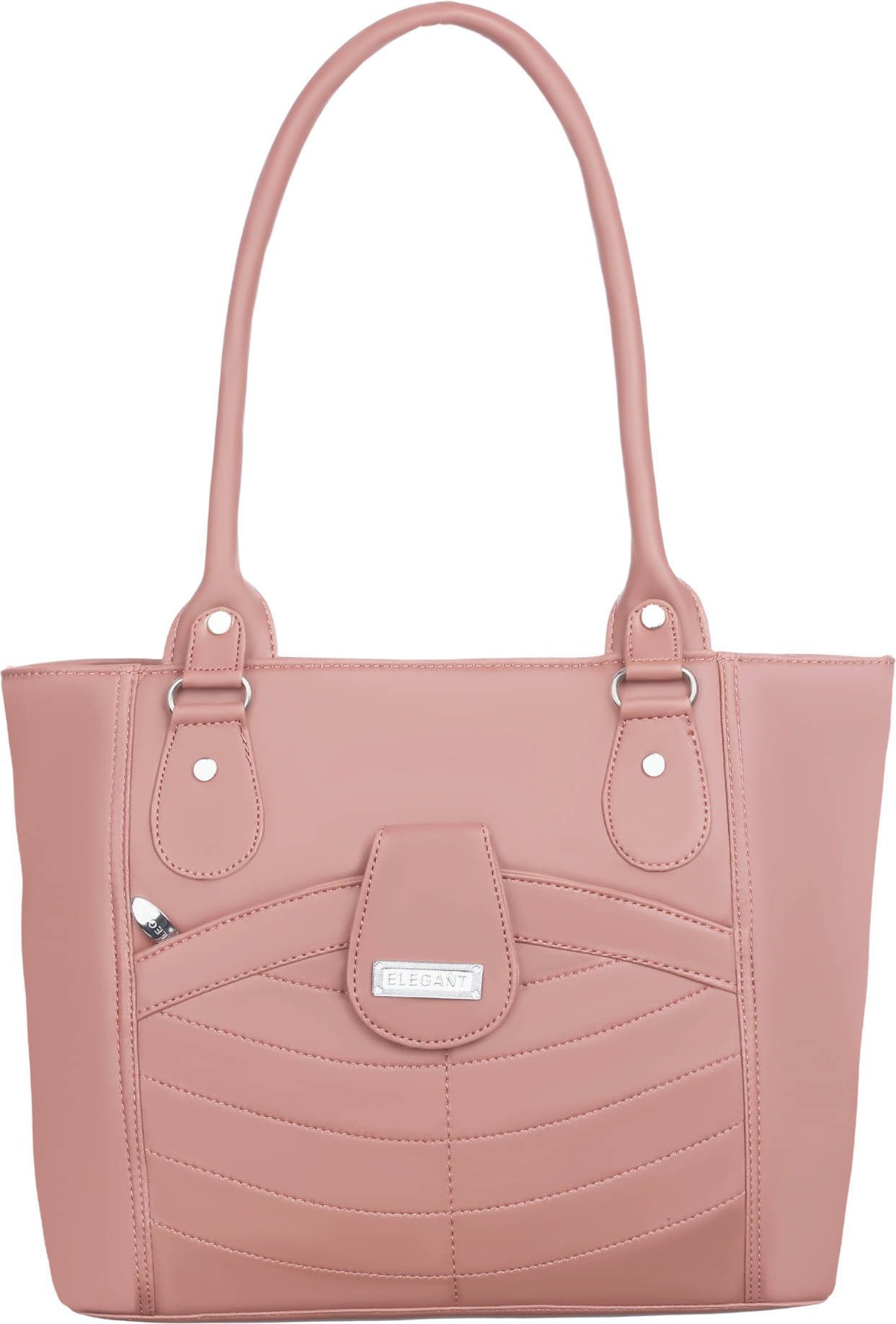     			Elegant Shoulder Bag PU Set of 1 ( Rose Gold )