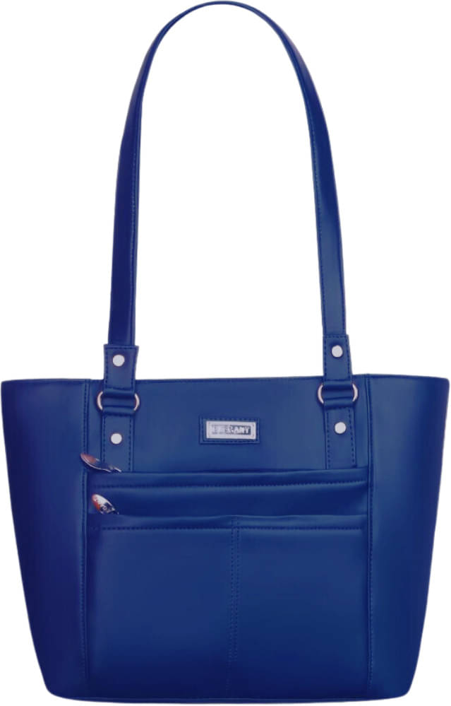     			Elegant Shoulder Bag PU Set of 1 ( Blue )