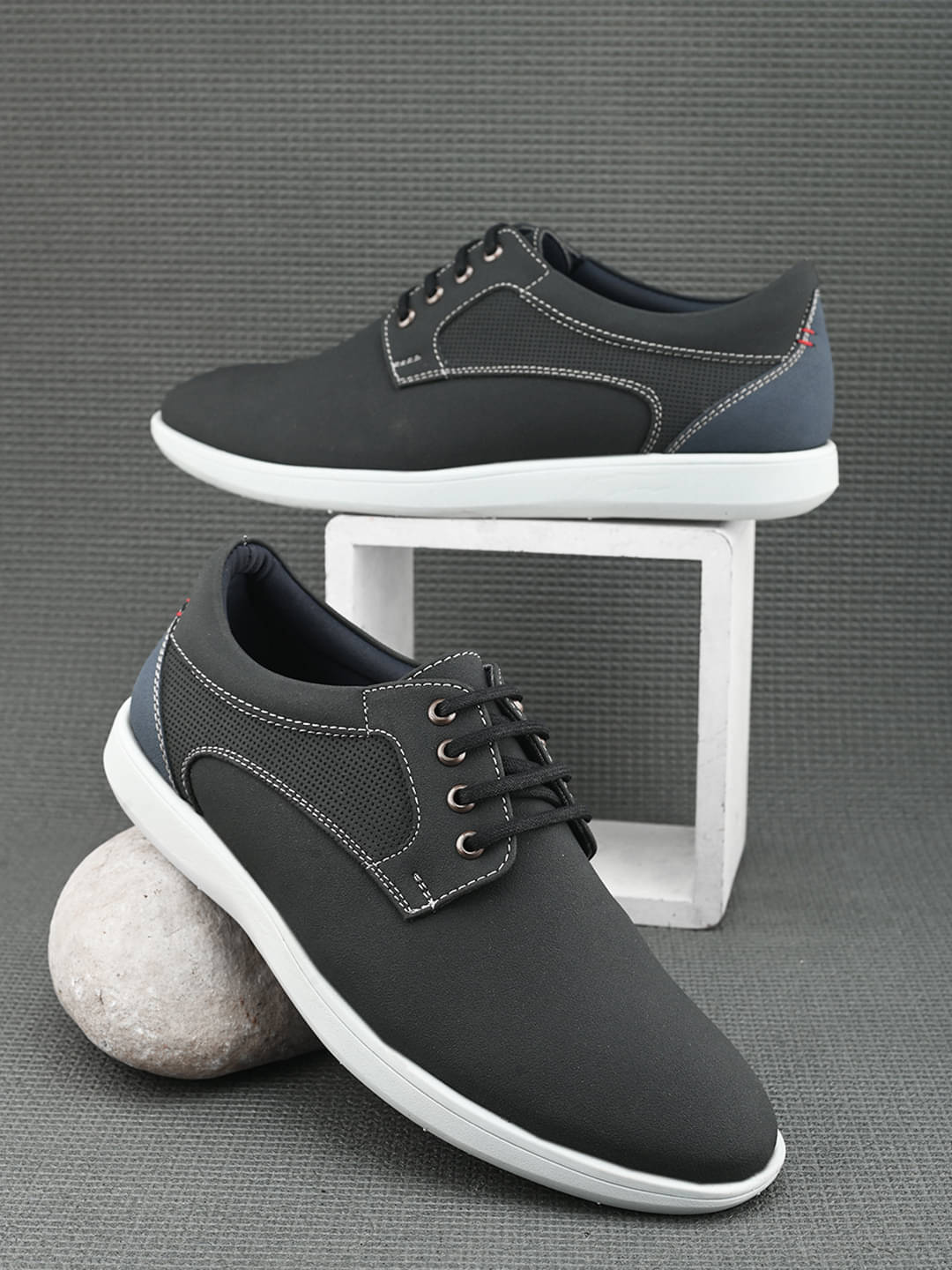    			Fentacia MEN CASUAL SHOES Black Men's Lifestyle Shoes