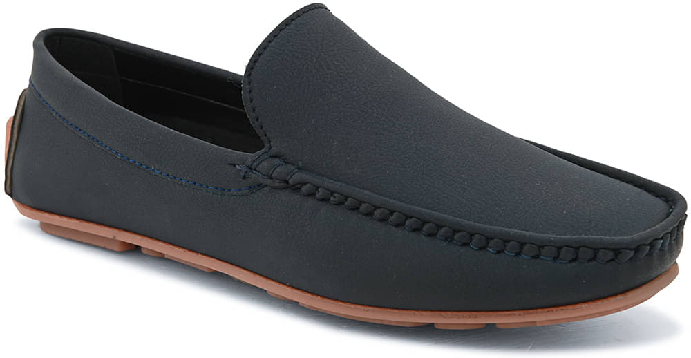 Fentacia MEN CASUAL SHOES Blue Men's Slip-on Shoes Fentacia MEN CASUAL SHOES Blue Men's Slip-on Shoes