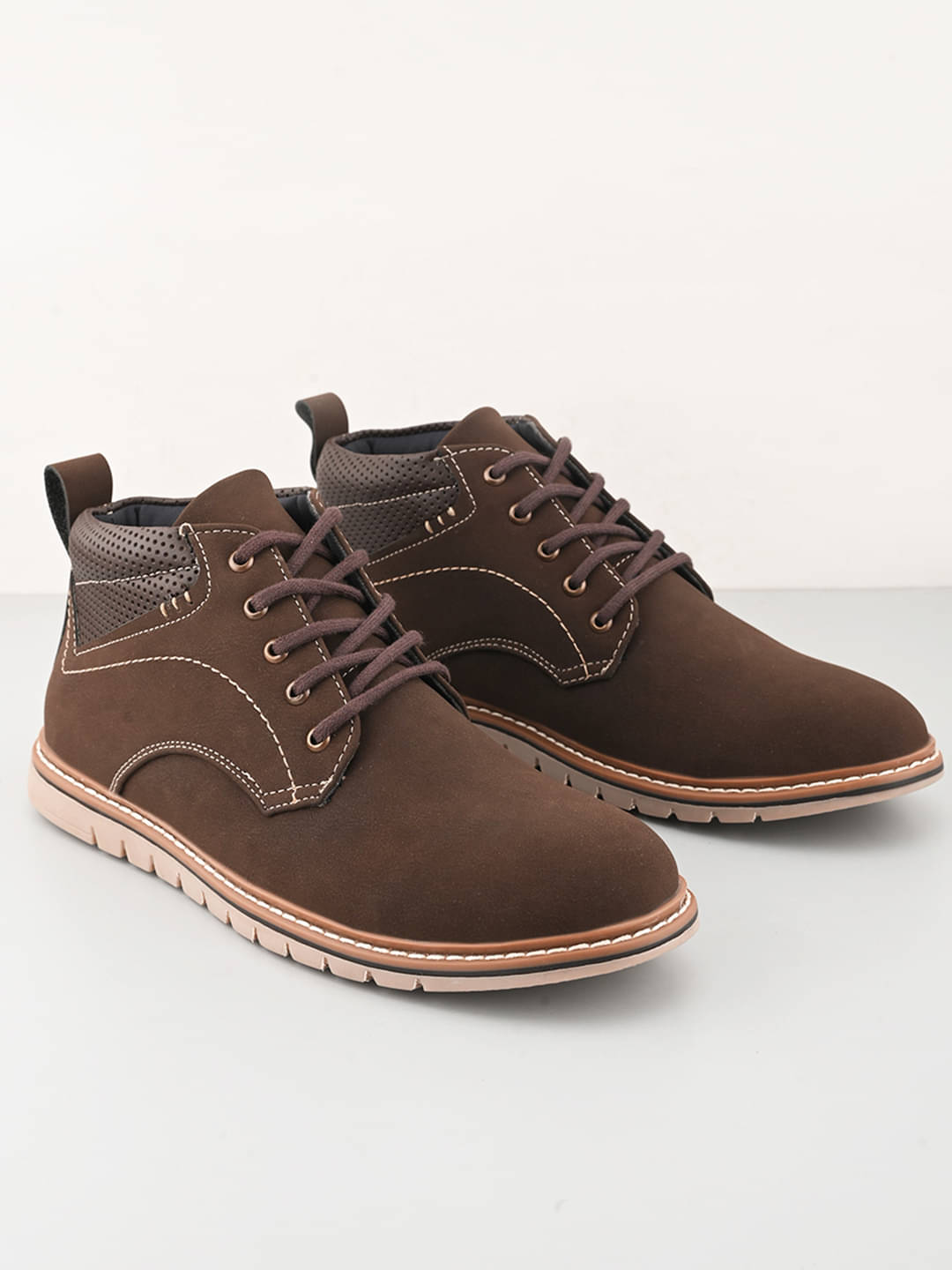     			Fentacia MEN CASUAL SHOES Brown Men's Lifestyle Shoes