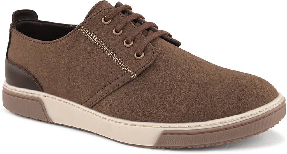     			Fentacia MEN CASUAL SHOES Brown Men's Outdoor Shoes