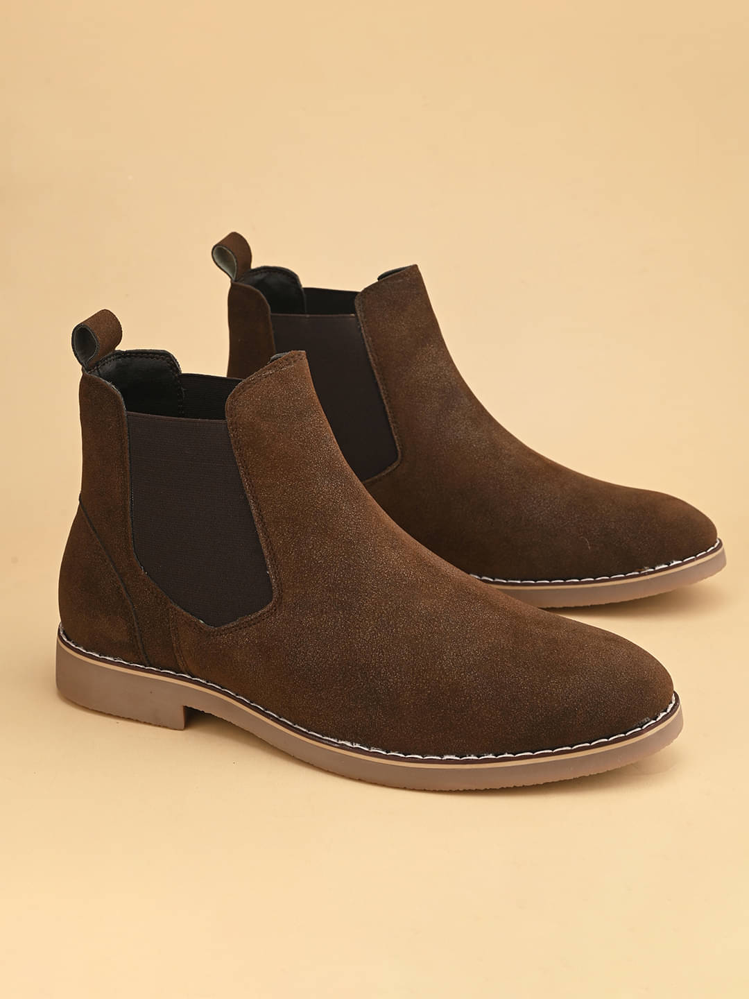     			Fentacia MEN CASUAL SHOES brown Men's High Tops Shoes