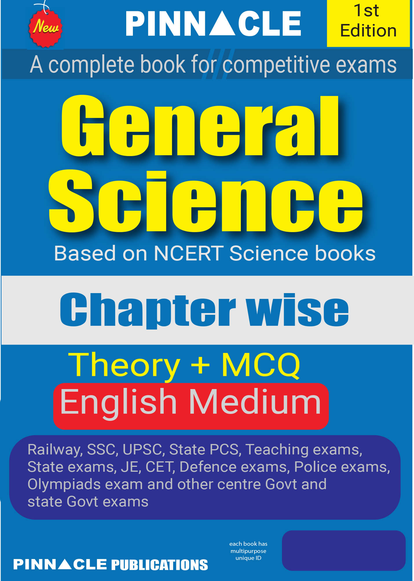     			General Science (Theory + MCQ) Chapter-Wise English Medium