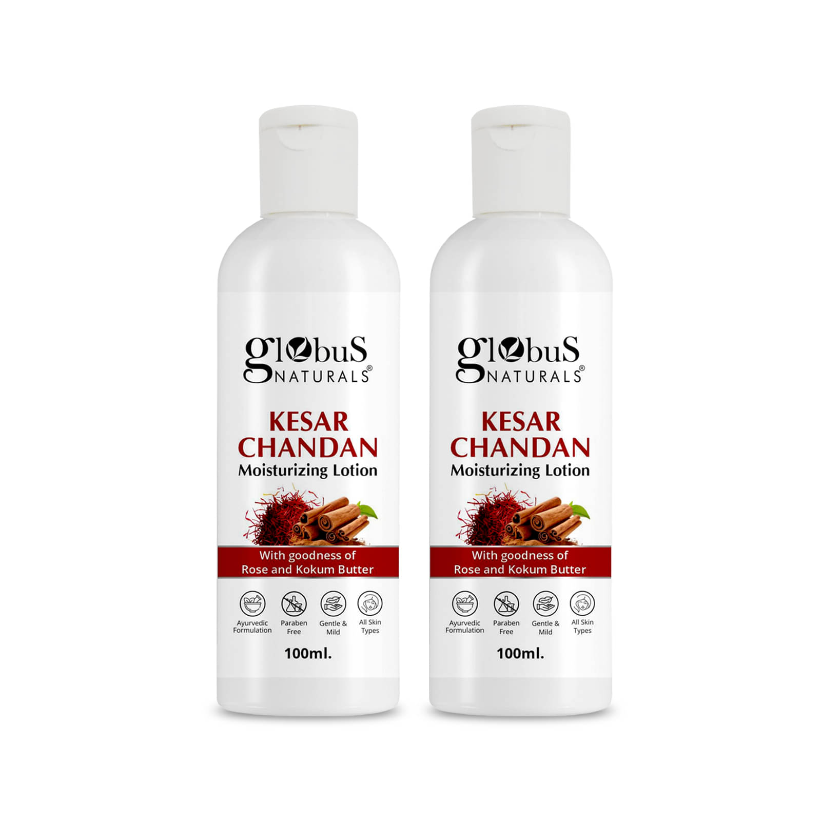    			Globus Naturals Moisturizing Lotion For Dry Skin 200 ml ( Pack of 2 )