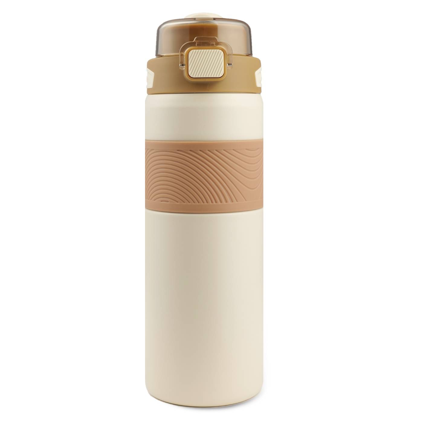     			HomePro Hot & Cold Thermosteel Vaccum Flask Sports Bottle Off White Steel Water Bottle 800 mL ( Set of 1 )