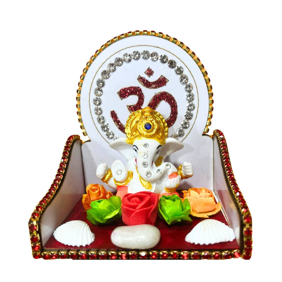     			ITBeater Lord Ganesha Ideal For Car Dashboard ( Pack of 1 )
