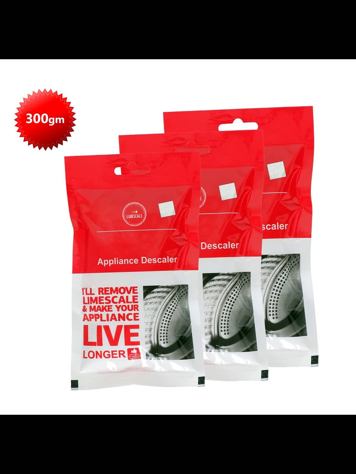     			LG DESCALE Stain Remover Powder For Cotton ( Pack of 3 )