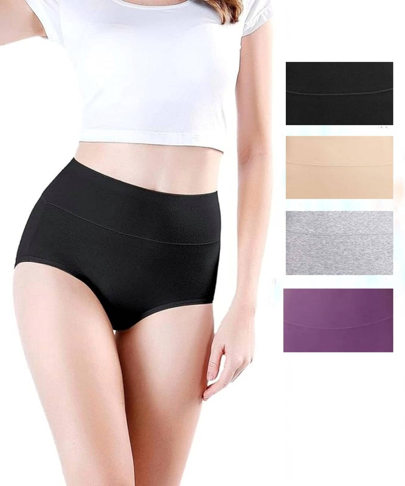 Louis Craft Pack of 4 Cotton Lycra Hipster For Women ( Multicolor3 ) Louis Craft Pack of 4 Cotton Lycra Hipster For Women ( Multicolor3 )