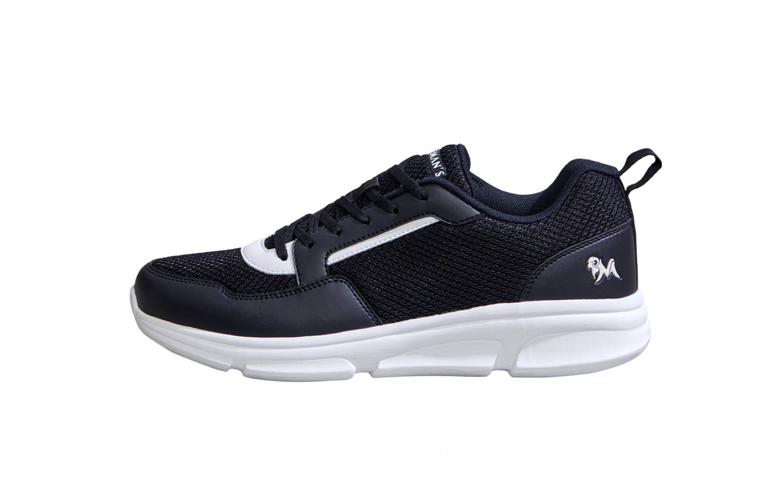     			Neeman's Black Men's Sneakers