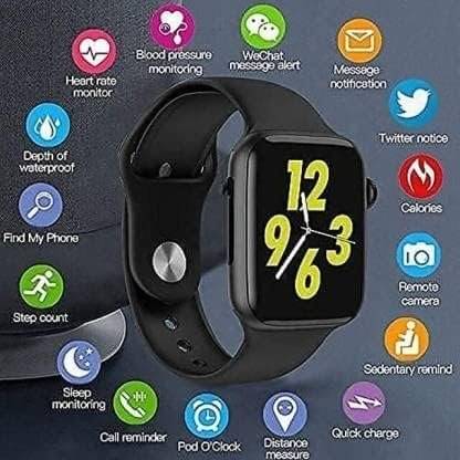 OCEAN THREEZ AMOLED BT Calling Rubber Upto 1-2 days Smart Watch Black OCEAN THREEZ AMOLED BT Calling Rubber Upto 1-2 days Smart Watch Black