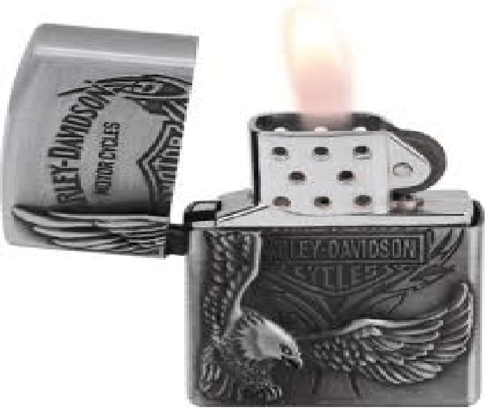     			PAAVI Silver Iron Cigarette Lighter ( Pack of 1 )