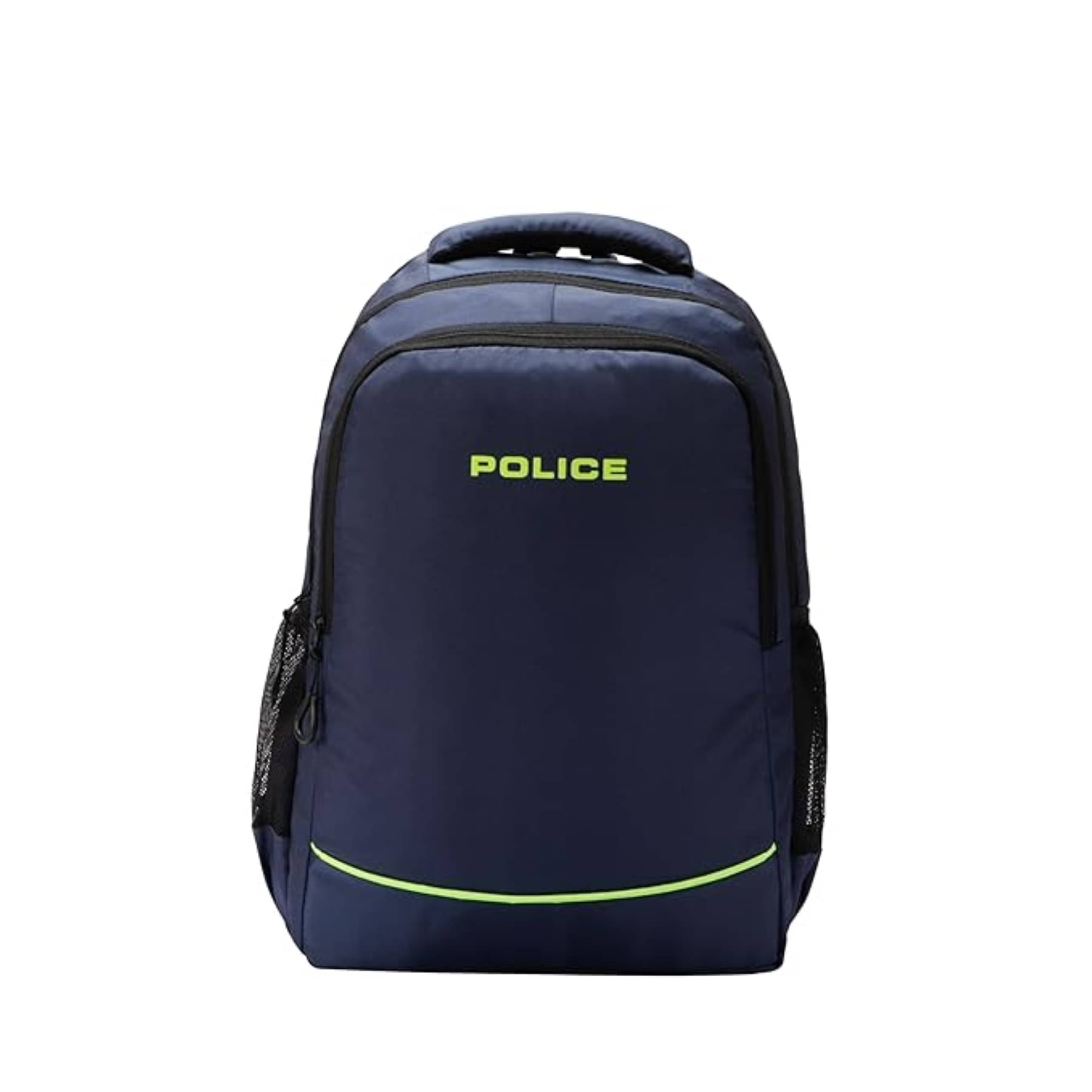     			POLICE. Blue Nylon Backpack ( 16 Ltrs )