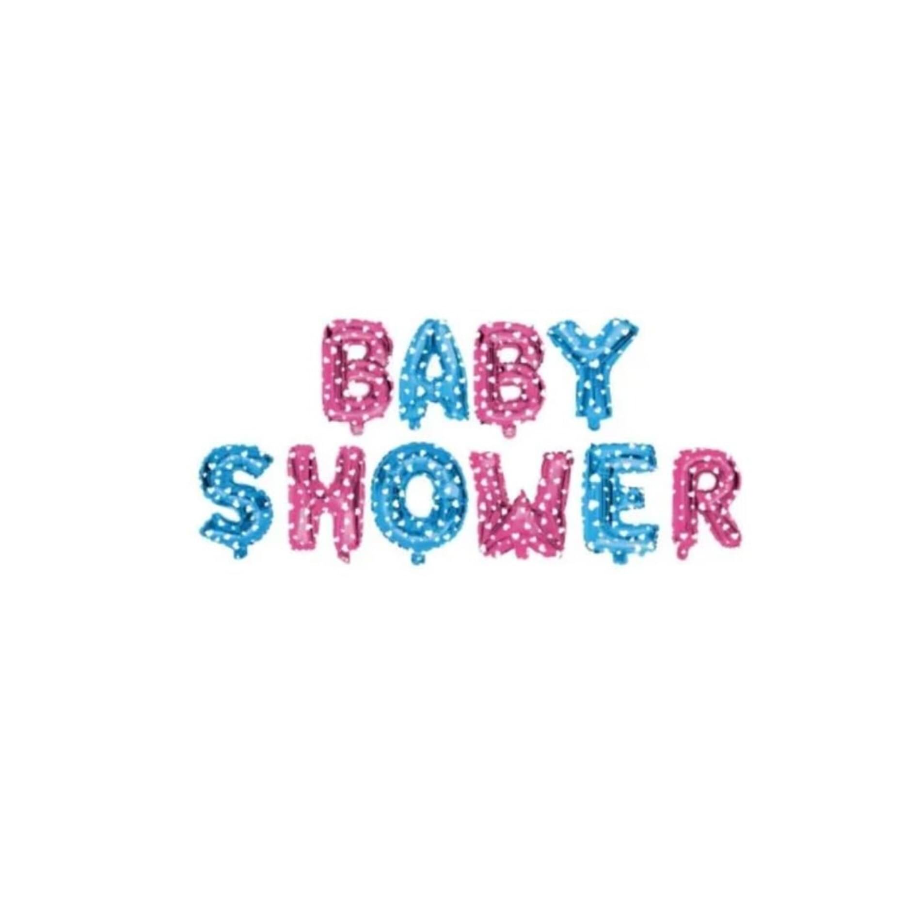     			PartyBooms Welcome Baby Boy Blue Foil Balloons for Welcome New Born Baby Items Blue Balloons for Baby Boy Set of 10 Pcs (Blue & Pink)