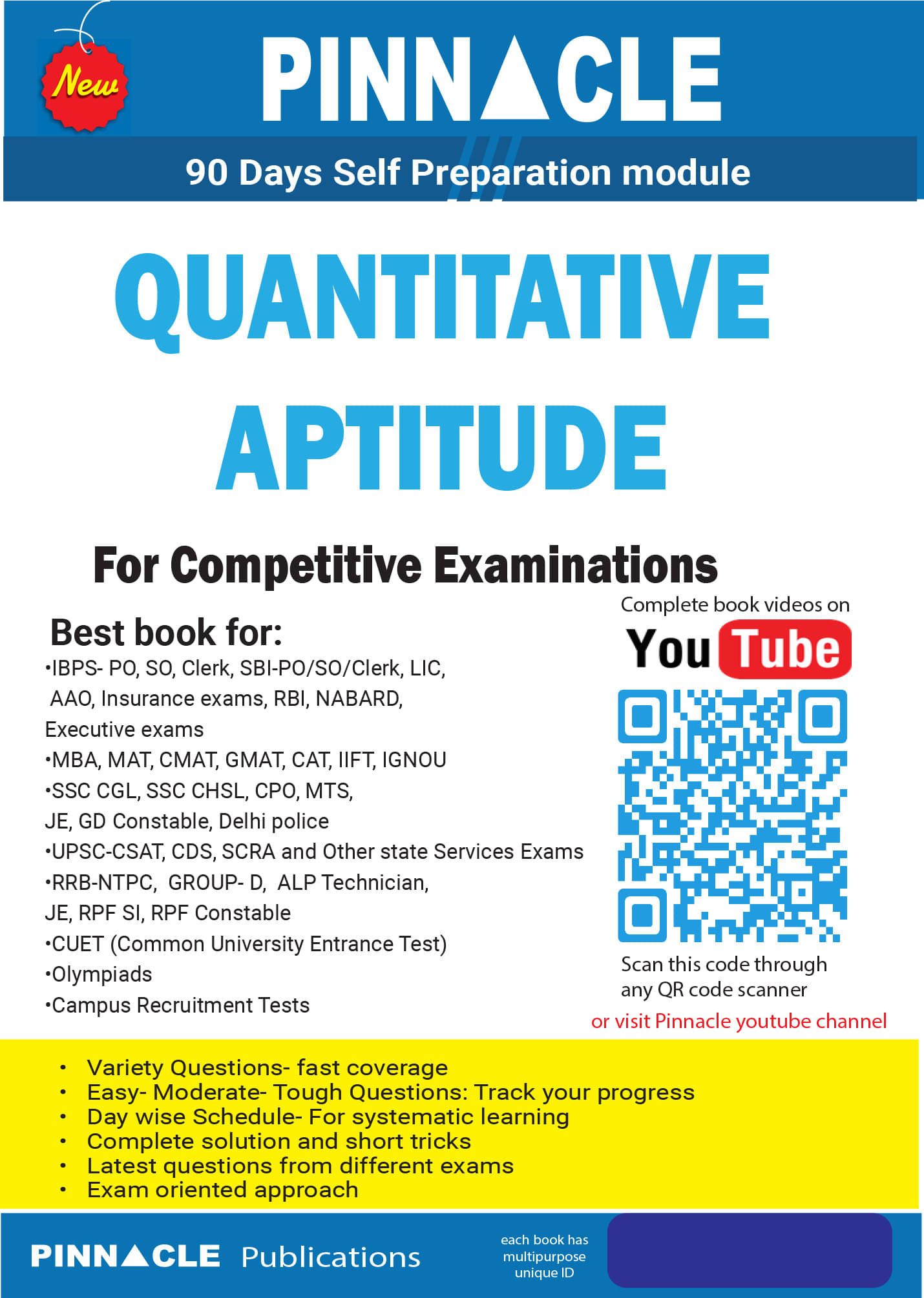 Quantitative Aptitude For Competitive Examinations | Latest Questions I Free Video Solution Of Each Question On Youtube I English Medium I 1st Edition Quantitative Aptitude For Competitive Examinations | Latest Questions I Free Video Solution Of Each Question On Youtube I English Medium I 1st Edition