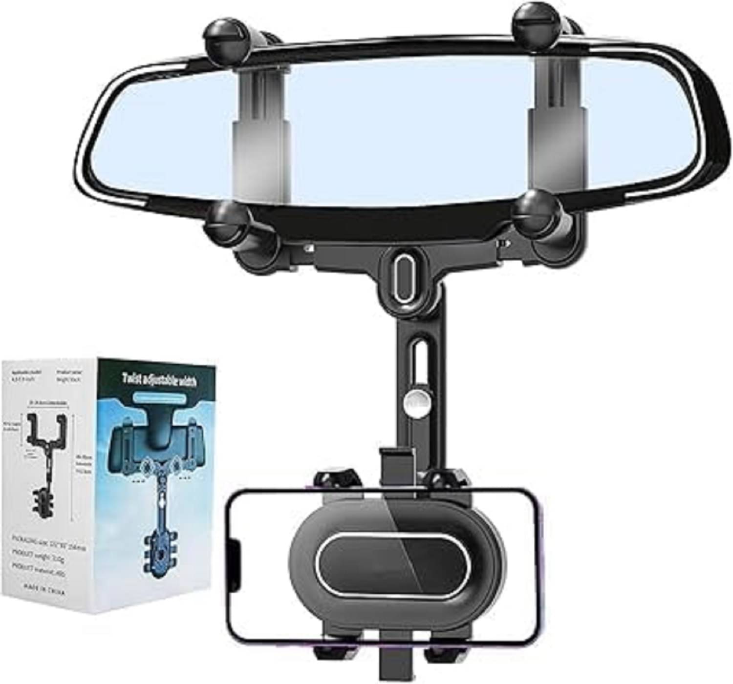     			RIVERNEST Dashboard & Windshield Stand Car Mobile Holder - Multicolor