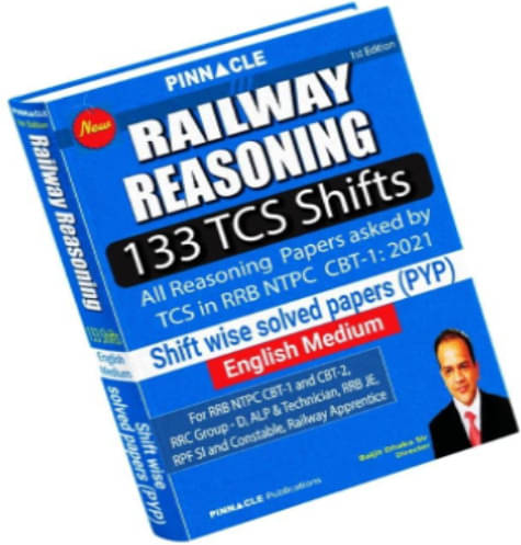     			Railway Reasoning 133 TCS Shifts : Shift-Wise RRB NTPC 2021 English Medium