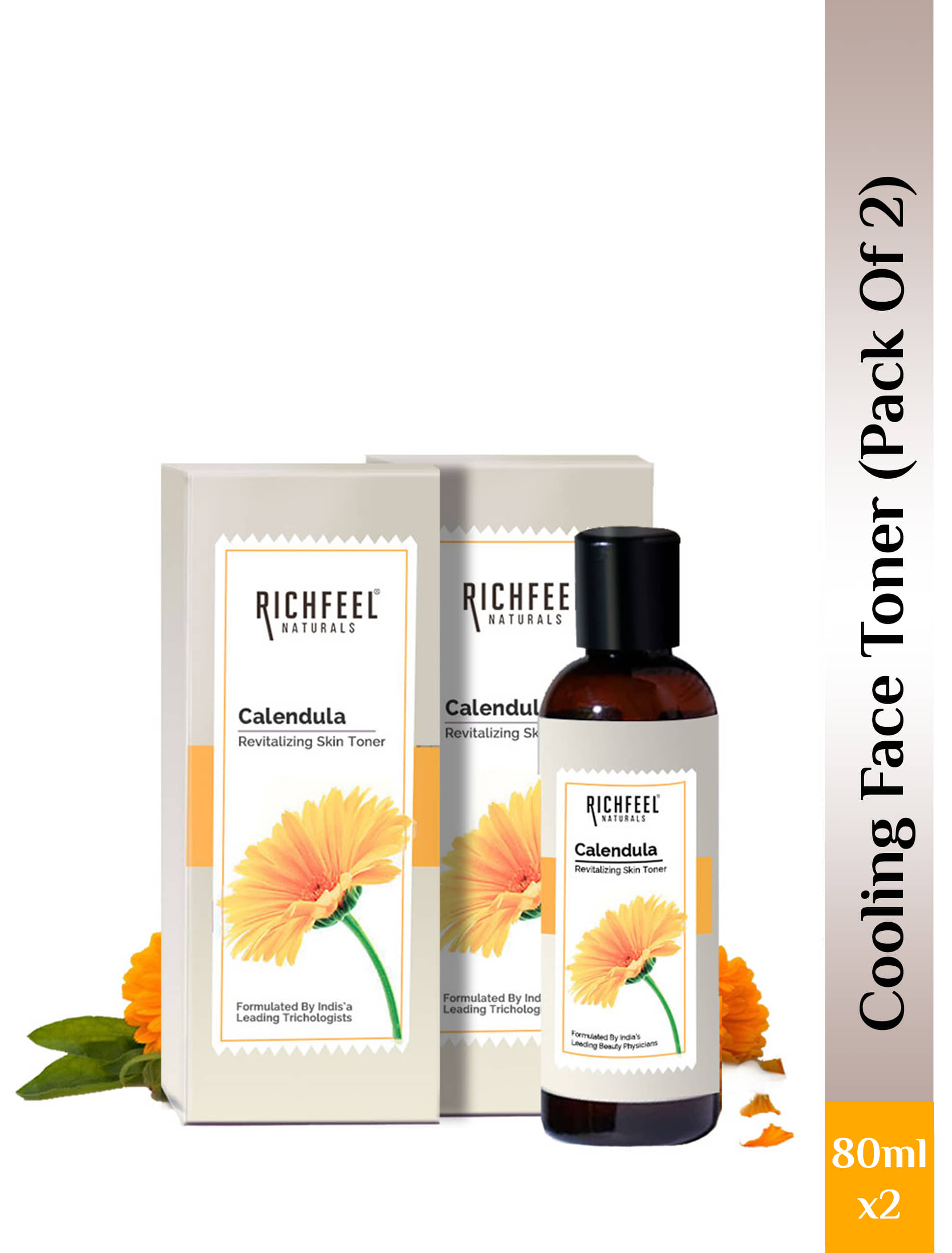 Richfeel Refreshing Skin Toner For Normal Skin ( Pack of 2 )