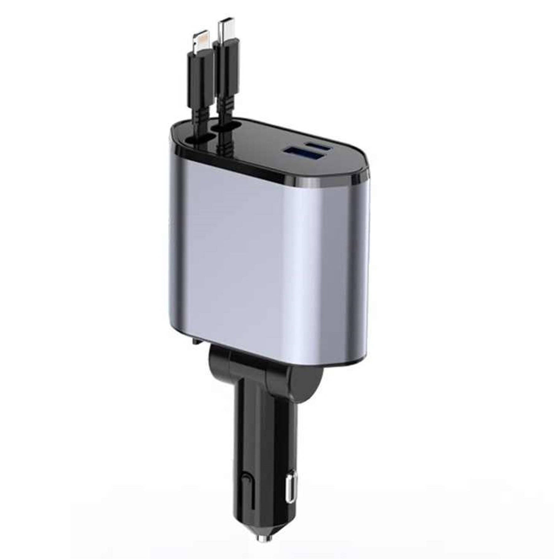     			SKYRISE 2 in 1 Cable 3A Universal Travel Adapter