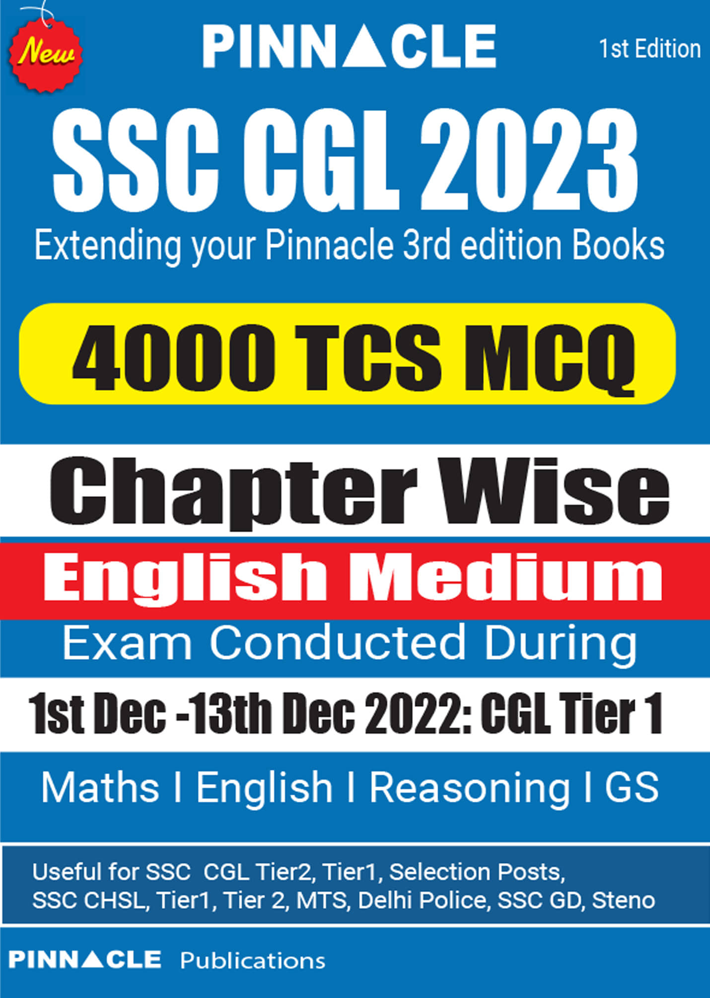 SSC CGL 2023: 4000 TCS MCQ Chapter Wise With Detailed Explanation English Medium