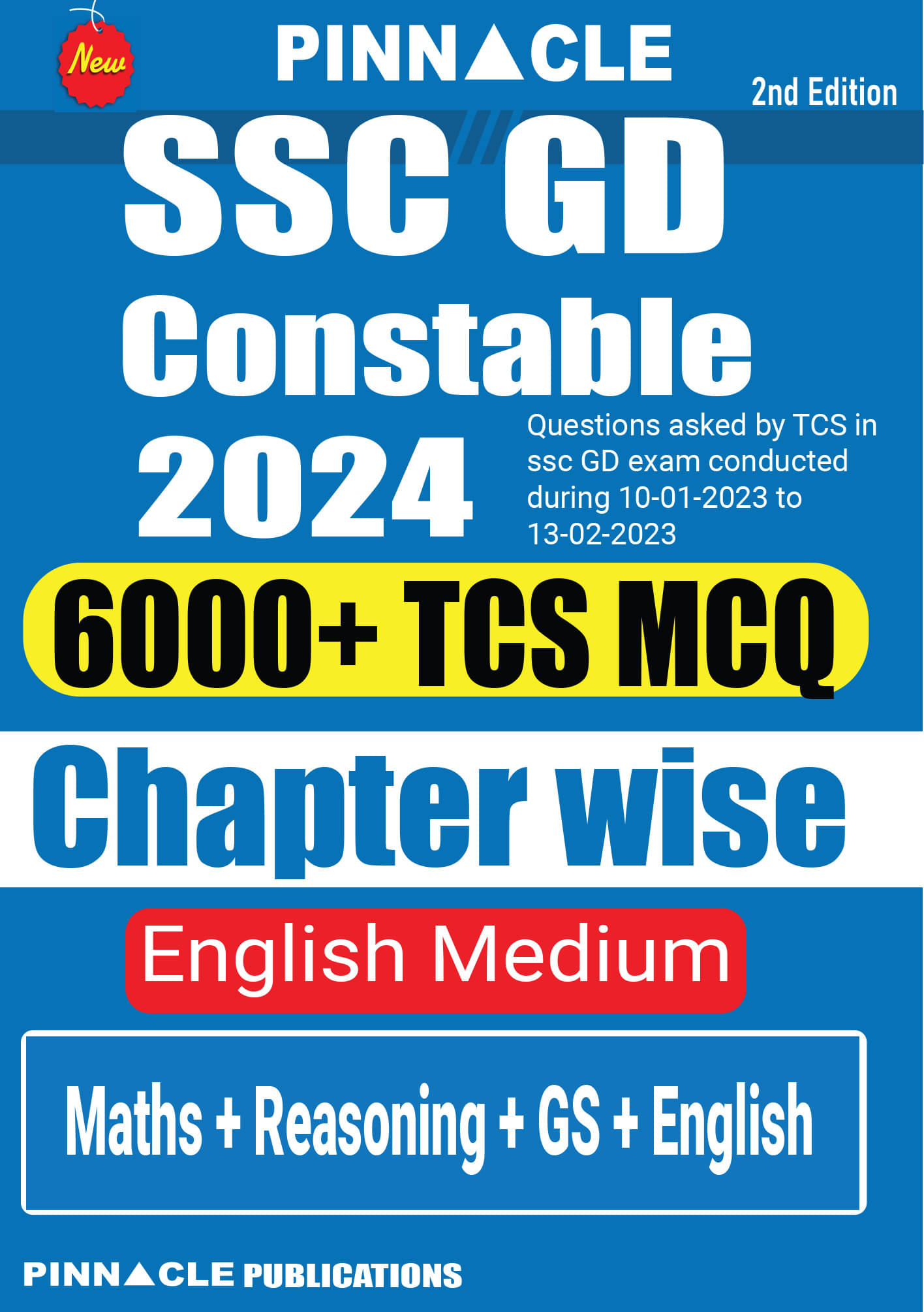 SSC GD Constable 2024 : 6000 TCS MCQ Chapter Wise English Medium Complete Coverage SSC GD Constable 2024 : 6000 TCS MCQ Chapter Wise English Medium Complete Coverage