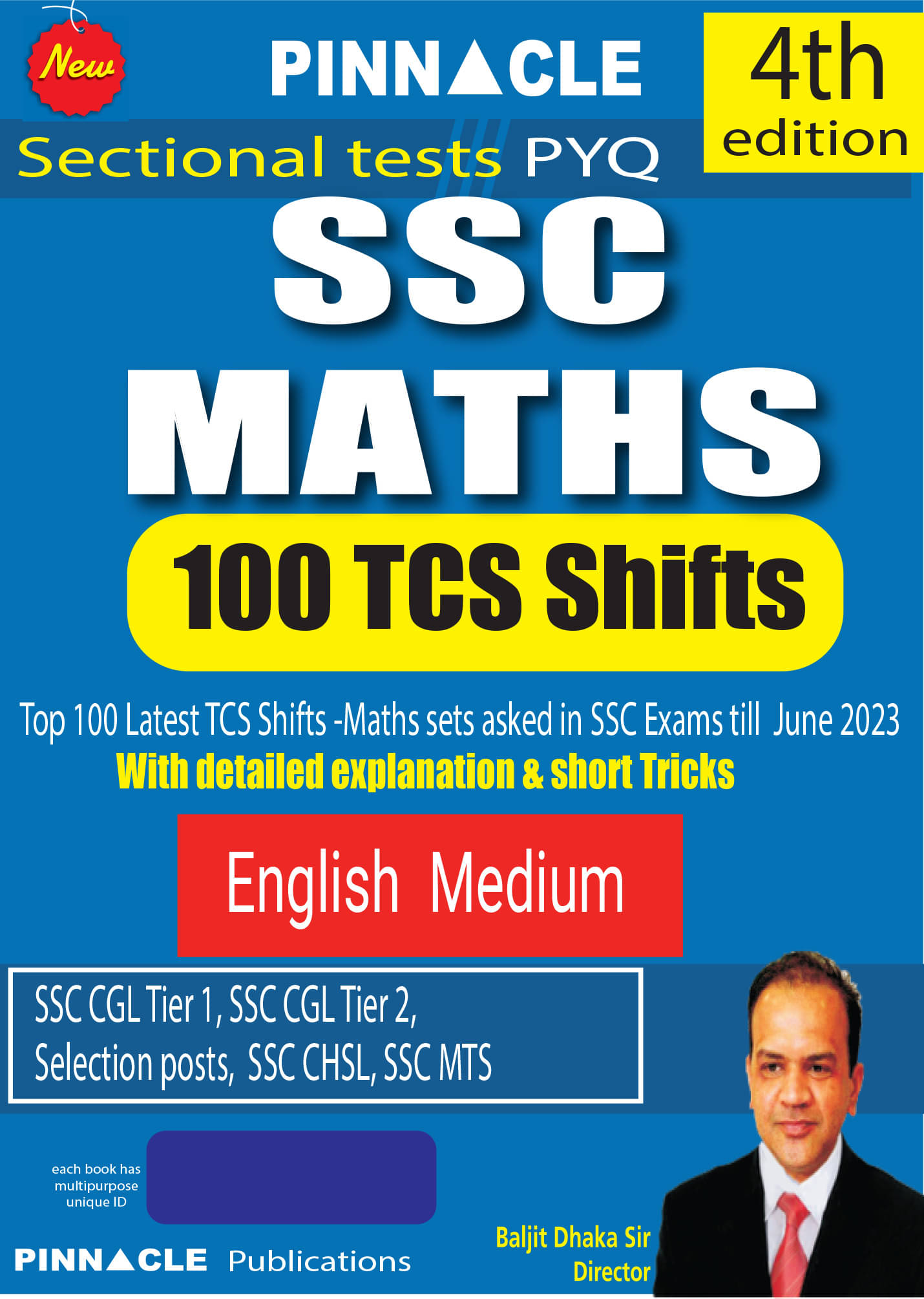 SSC Maths 100 TCS Shifts 4th Edition English Medium SSC Maths 100 TCS Shifts 4th Edition English Medium
