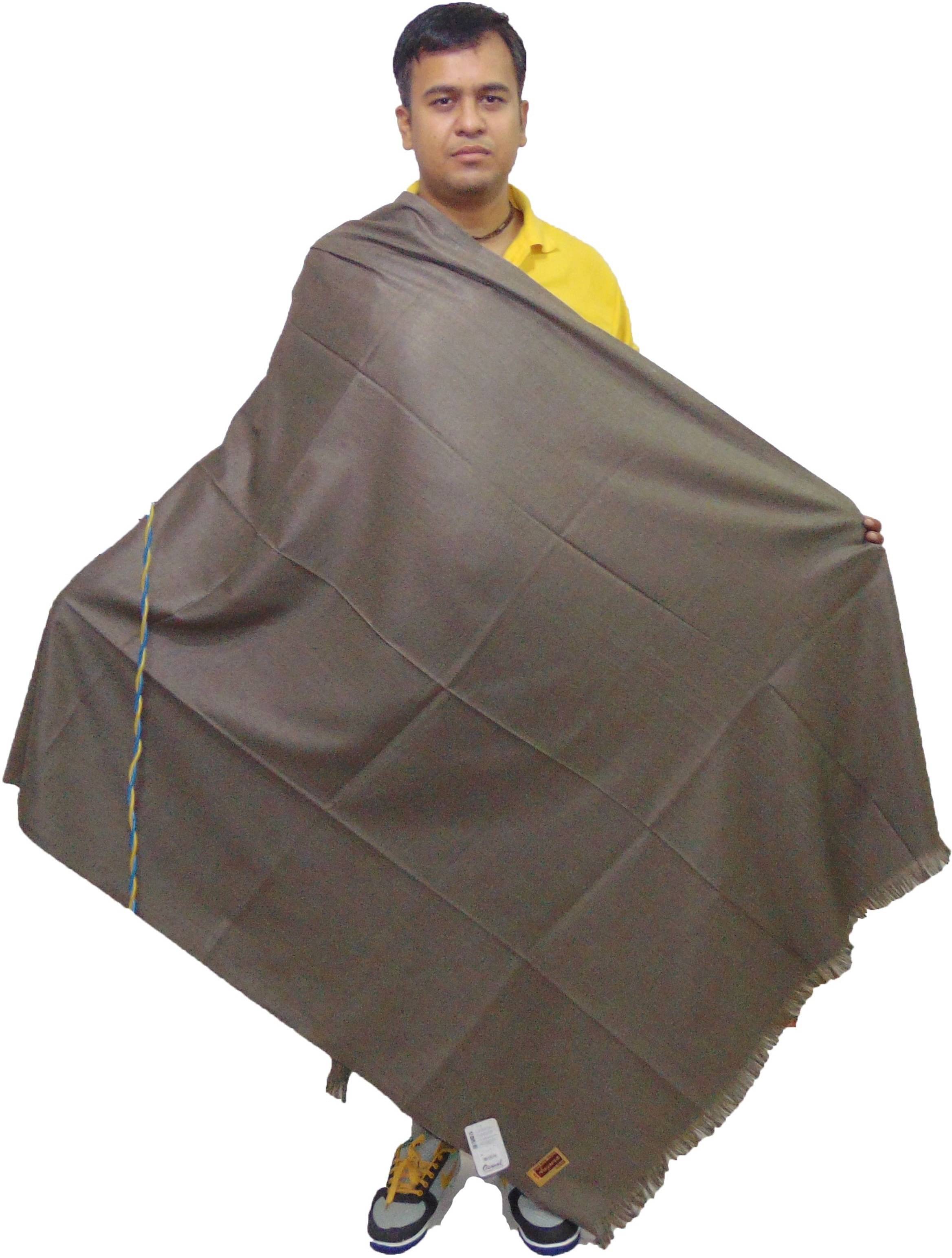     			Sprha Gray Woolen Men's Shawls ( Pack of 1 )