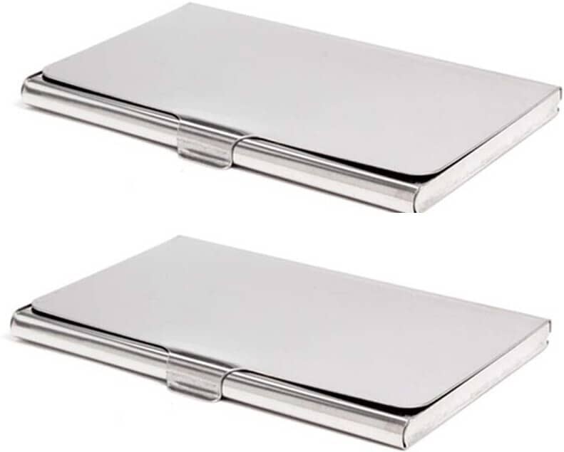 Stealodeal Steel Card Holder ( Pack 2 )