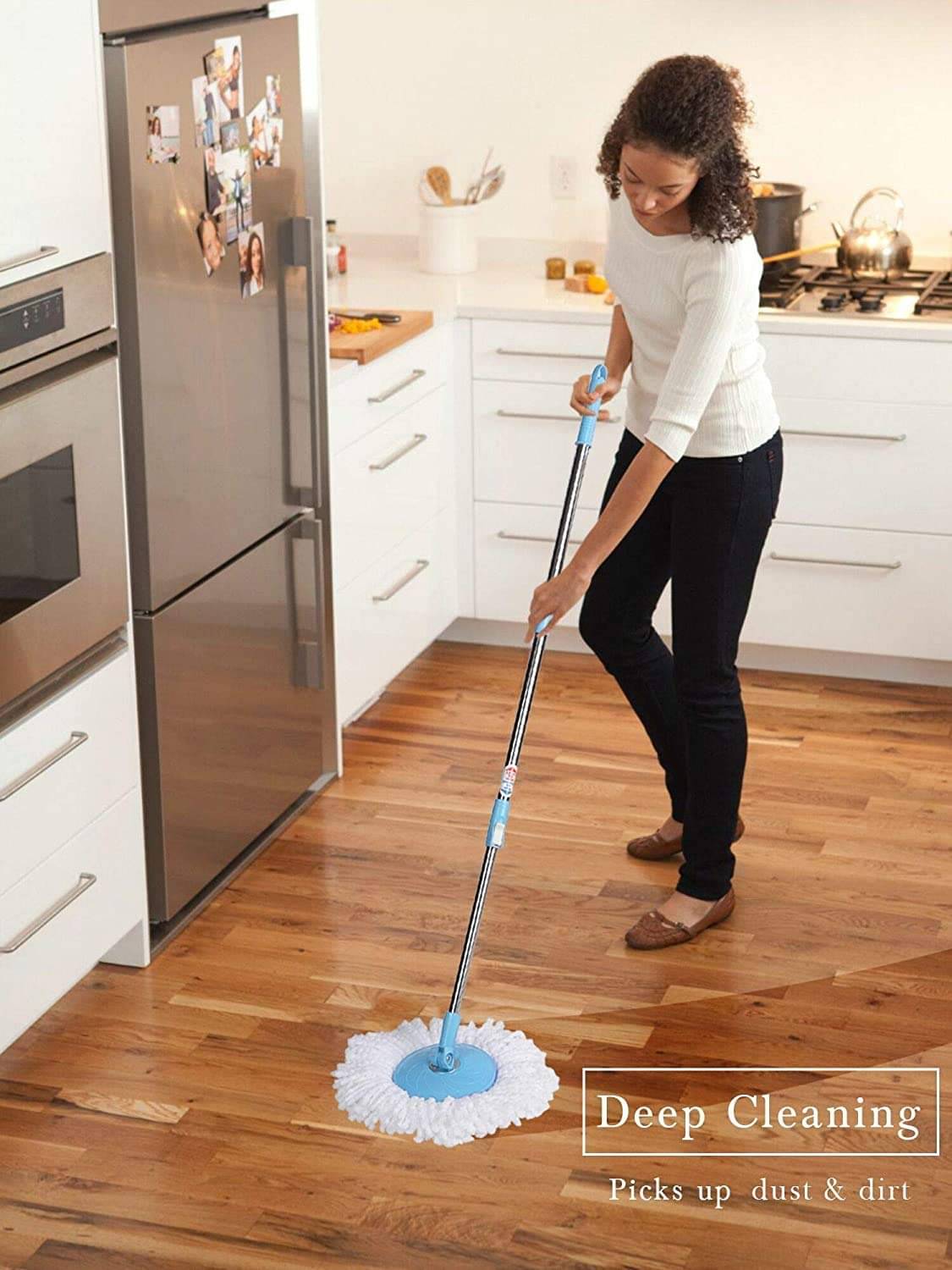     			Sushil Handle Mop ( Extendable Mop Handle with 360 Degree Movement )