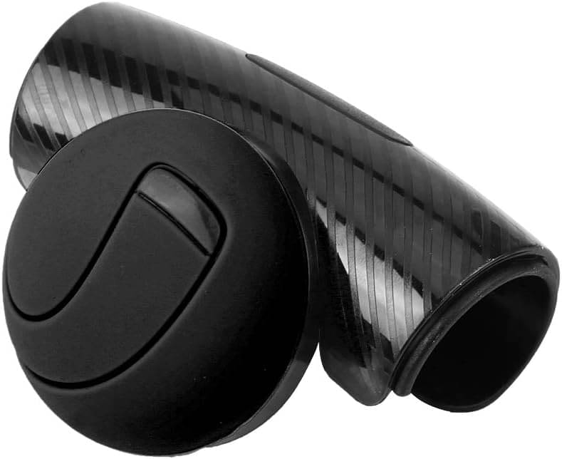     			Universal Car Steering Wheel Knob Spinner Power Handle Ball Wheel Booster (Black)