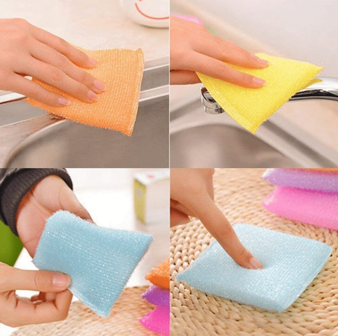     			WHITEIBIS Foam Scrub Pad