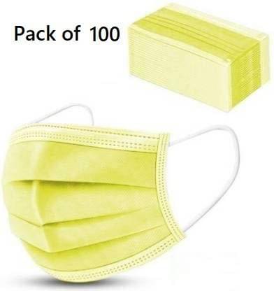 Wellstar Yellow 3 Ply Mask ( Pack of 100 ) Wellstar Yellow 3 Ply Mask ( Pack of 100 )