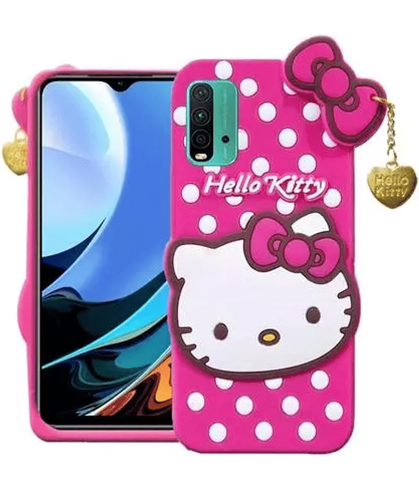 BKRT Plain Cases Compatible For Rubber Xiaomi Redmi 9 Power ( Pack of 1 )