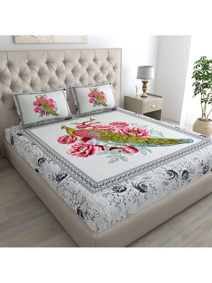 Cosito Cotton 1 Double Bedsheet with 2 Pillow Covers ( Pink )     			Cosito Cotton 1 Double Bedsheet with 2 Pillow Covers ( Pink )