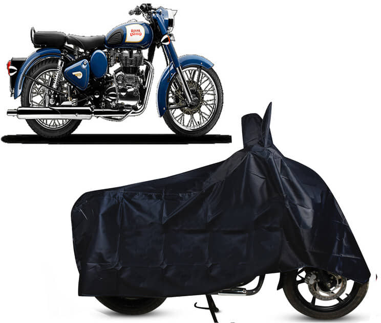 EGAL Bike Body Cover for Royal Enfield ( Pack of 1 ) , Black