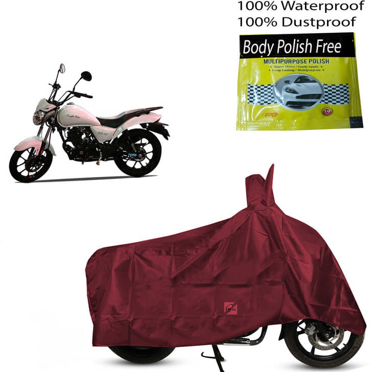 EGAL Bike Body Cover for Aftek ( Pack of 1 ) , Maroon