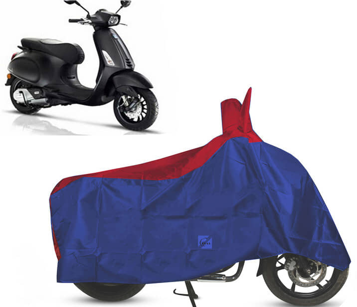 EGAL Bike Body Cover for Vespa ( Pack of 1 ) , Red