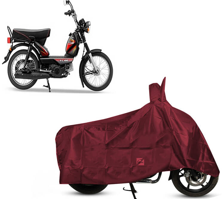 EGAL Bike Body Cover for TVS ( Pack of 1 ) , Maroon