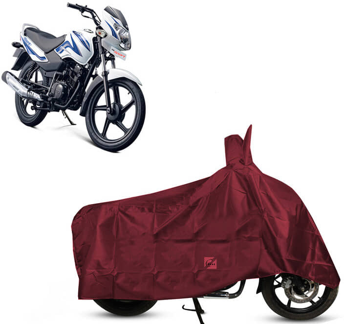 EGAL Bike Body Cover for TVS ( Pack of 1 ) , Maroon