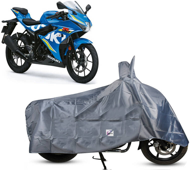 EGAL Bike Body Cover for Suzuki ( Pack of 1 ) , Grey