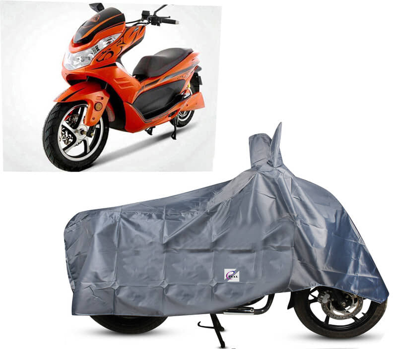 EGAL Bike Body Cover for Okinawa ( Pack of 1 ) , Grey
