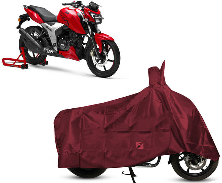 EGAL Bike Body Cover for TVS ( Pack of 1 ) , Maroon