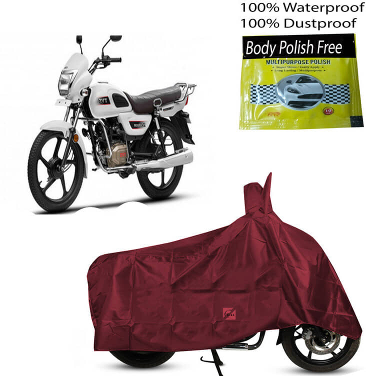 EGAL Bike Body Cover for TVS ( Pack of 1 ) , Maroon