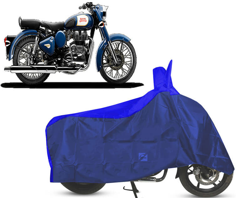 EGAL Bike Body Cover for Royal Enfield ( Pack of 1 ) , Blue